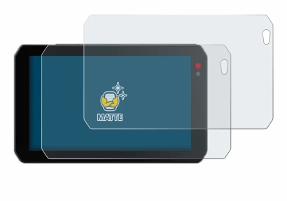 Image of the device Chigee AIO-5 Lite with a wide variety of screen protectors.