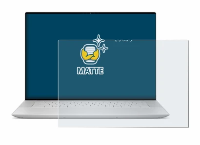 Image of the device Dell XPS 16 9640 with a wide variety of screen protectors.