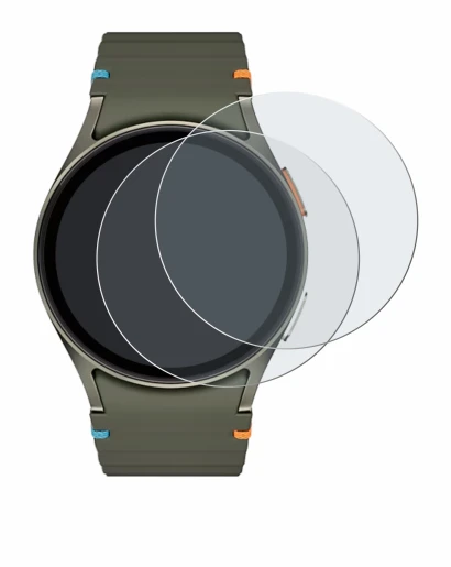 Image of the device Samsung Galaxy Watch 7 (40 mm) with a wide variety of screen protectors.