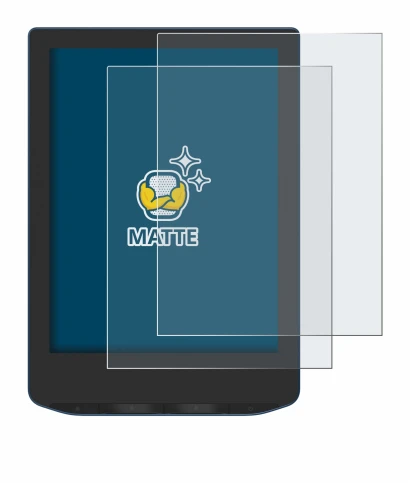 Image of the device PocketBook Verse Pro Color with a wide variety of screen protectors.