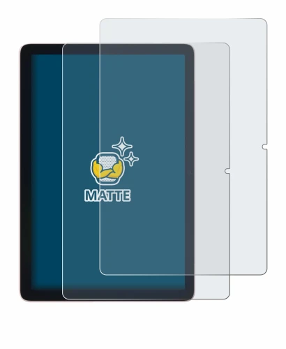 Image of the device Doogee T10 Pro with a wide variety of screen protectors.