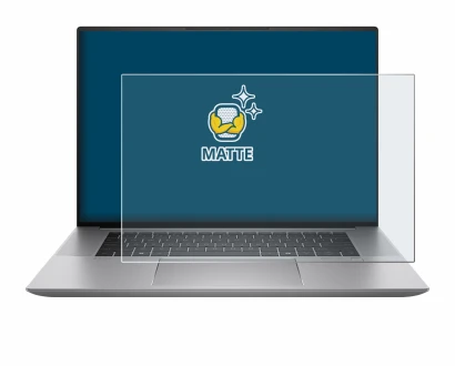 Image of the device HP Zbook Studio 16 G11 with a wide variety of screen protectors.