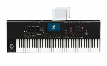 Image of the device KORG Pa4x with a wide variety of screen protectors.