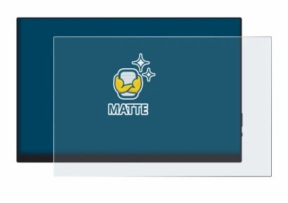 Image of the device Verbatim PMT-14 with a wide variety of screen protectors.