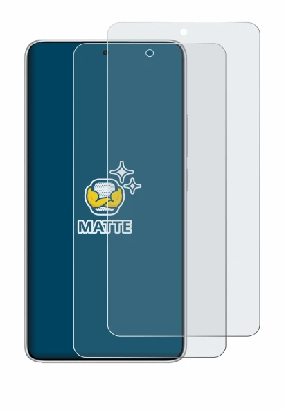 Image of the device Xiaomi Redmi Note 14 with a wide variety of screen protectors.