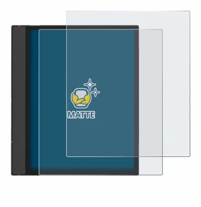 Image of the device Boox Note Air 4 C with a wide variety of screen protectors.