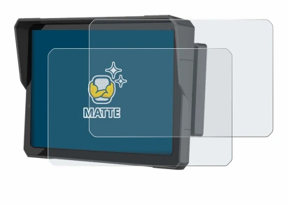 Image of the device Carpuride W702B Pro 7" with a wide variety of screen protectors.