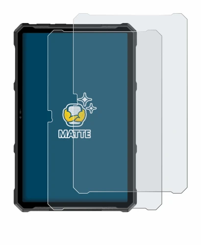 Image of the device Ulefone Armor Pad 4 Ultra with a wide variety of screen protectors.