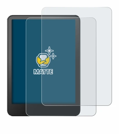 Image of the device Amazon Kindle Paperwhite 2024 (12. Gen.) with a wide variety of screen protectors.