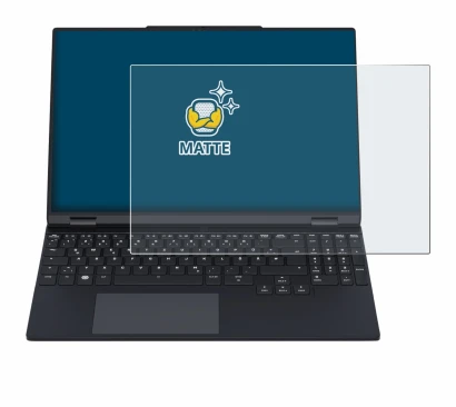 Image of the device Tuxedo InfinityBook Pro 15 Gen 9 with a wide variety of screen protectors.
