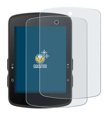 Image of the device Bryton Rider S510 with a wide variety of screen protectors.