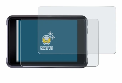 Image of the device Atomos Shogun Classic with a wide variety of screen protectors.