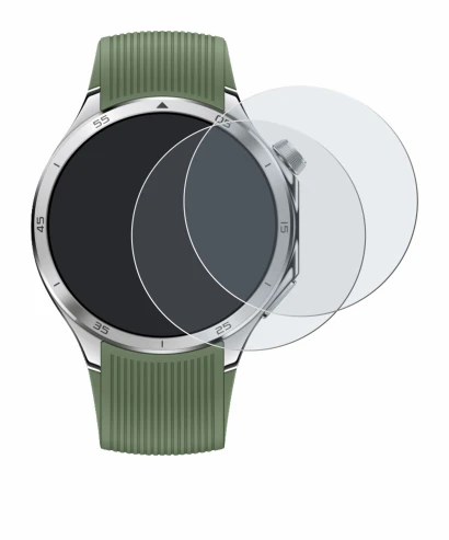 Image of the device OnePlus Watch 3 with a wide variety of screen protectors.