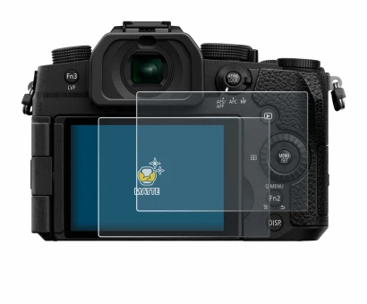 Image of the device Panasonic Lumix DC-G97 with a wide variety of screen protectors.
