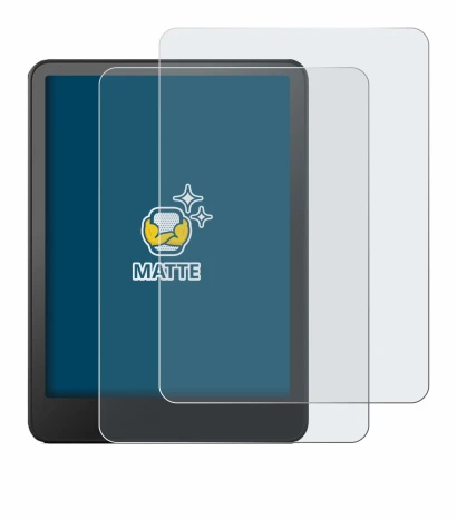 Image of the device Amazon Kindle Paperwhite 2024 Signature Edition (12. Gen.) with a wide variety of screen protectors.