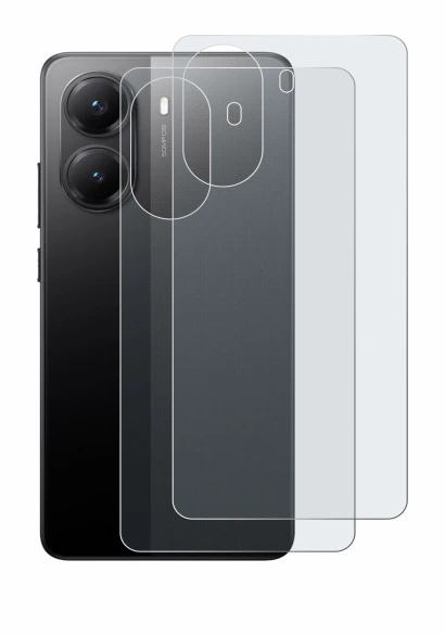 Image of the device Xiaomi Poco X7 Pro (Back) with a wide variety of screen protectors.