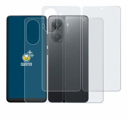 Image of the device Xiaomi Poco X7 Pro (Front+Back) with a wide variety of screen protectors.