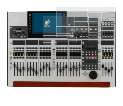 Image of the device Behringer Wing (Set consisting of 11 foils) with a wide variety of screen protectors.