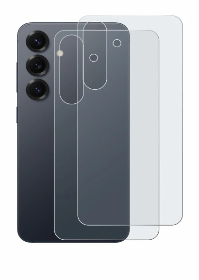 Image of the device Samsung Galaxy S25 (Back) with a wide variety of screen protectors.