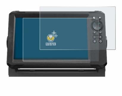 Image of the device Lowrance Eagle 9 with a wide variety of screen protectors.