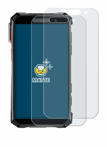 Image of the device Soyes S10 Max with a wide variety of screen protectors.