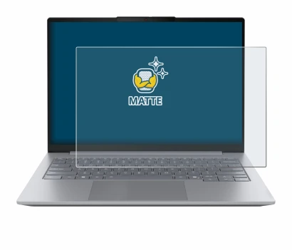 Image of the device Lenovo ThinkBook 14 Gen 8 with a wide variety of screen protectors.