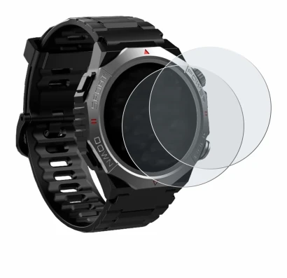 Image of the device Atheewon S10 1.39" with a wide variety of screen protectors.