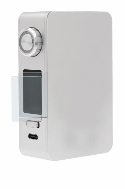 Image of the device Lost Vape Centaurus M200 with a wide variety of screen protectors.