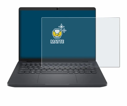 Image of the device Dell Pro Max 14 with a wide variety of screen protectors.