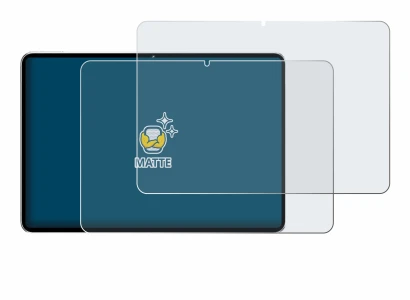Image of the device Nubia Pad Pro with a wide variety of screen protectors.