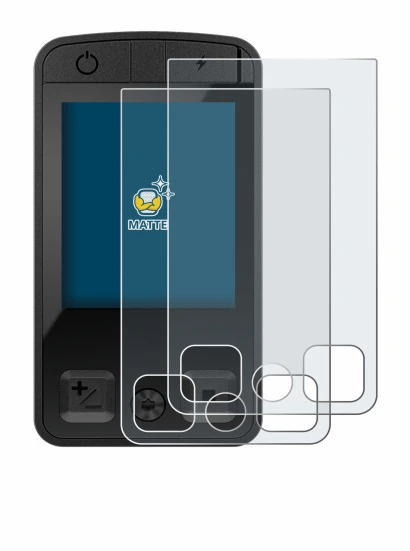 Image of the device Bosch Kiox 400C with a wide variety of screen protectors.