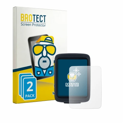 Front side of a product packaging with the brand logo BROTECT. Next to it is the device Sigma BC 10.0 WR shown with the corres