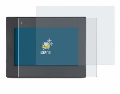 Image of the device Weintek cMT2078x with a wide variety of screen protectors.