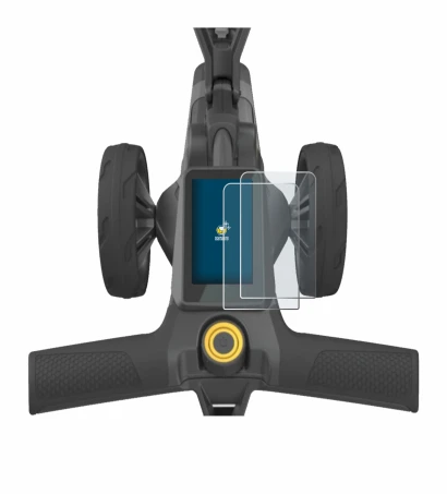 Image of the device PowaKaddy CT10 with a wide variety of screen protectors.