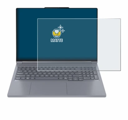Image of the device Lenovo ThinkBook 16p Gen 6 with a wide variety of screen protectors.