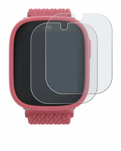 Image of the device Xplora X6 Play 2025 (2nd generation) with a wide variety of screen protectors.