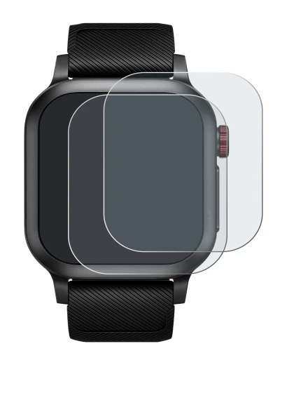 Image of the device Haylou Iron Neo 1.95" with a wide variety of screen protectors.