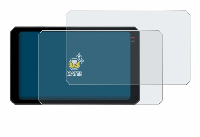 Image of the device Chigee AIO-6 Max with a wide variety of screen protectors.