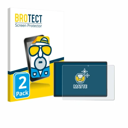 Front side of a product packaging with the brand logo BROTECT. Next to it is the device Xgody P60 Pro shown with the correspon