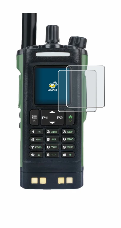 Image of the device Baofeng DM-32 with a wide variety of screen protectors.