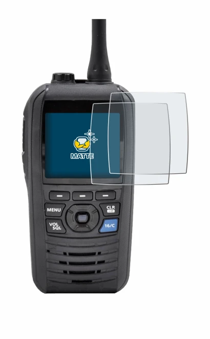 Image of the device Icom IC-M94D with a wide variety of screen protectors.