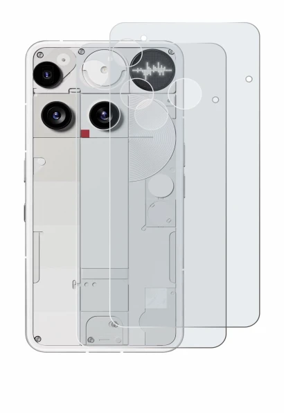 Image of the device Nothing Phone (3) (Back) with a wide variety of screen protectors.
