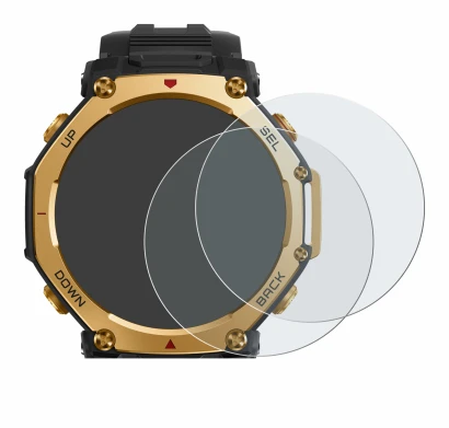 Image of the device Huami Amazfit T-Rex 3 Pro (48 mm) with a wide variety of screen protectors.
