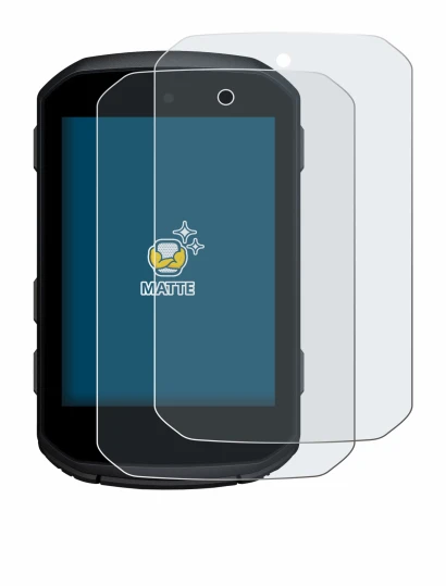 Image of the device Garmin Edge 850 with a wide variety of screen protectors.