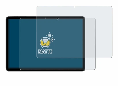 Image of the device RUSHAR M90 11" with a wide variety of screen protectors.
