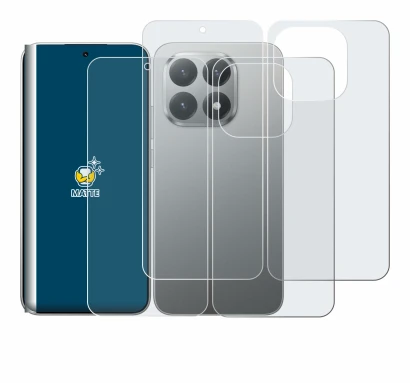 Image of the device Xiaomi 15T (Front+Back) with a wide variety of screen protectors.