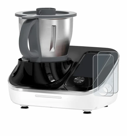 Image of the device TOKIT Omni Cook C2 with a wide variety of screen protectors.