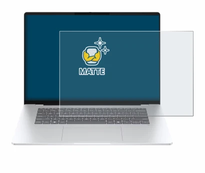 Image of the device HP OmniBook 5 16 with a wide variety of screen protectors.