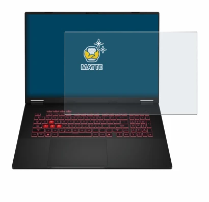 Image of the device ASUS TUF Gaming A18 2025 with a wide variety of screen protectors.