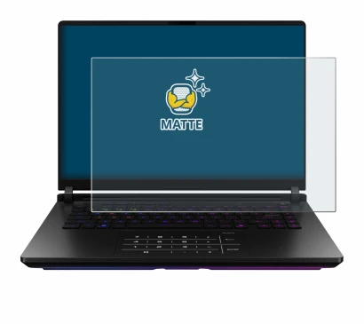 Image of the device ASUS ROG Strix SCAR 18 2025 with a wide variety of screen protectors.